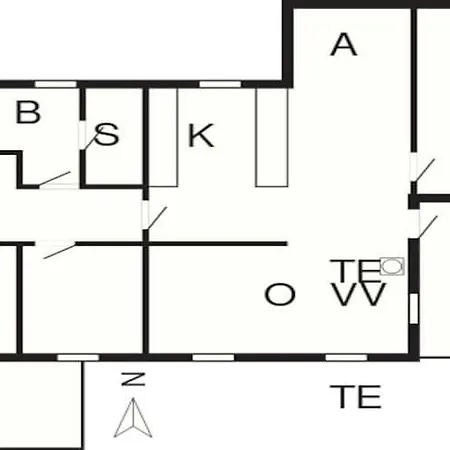 Holiday home Three-bedroom Holiday In Thisted 8