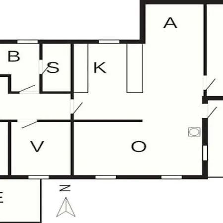 Three-bedroom Holiday In Thisted 8 Nørre Vorupør